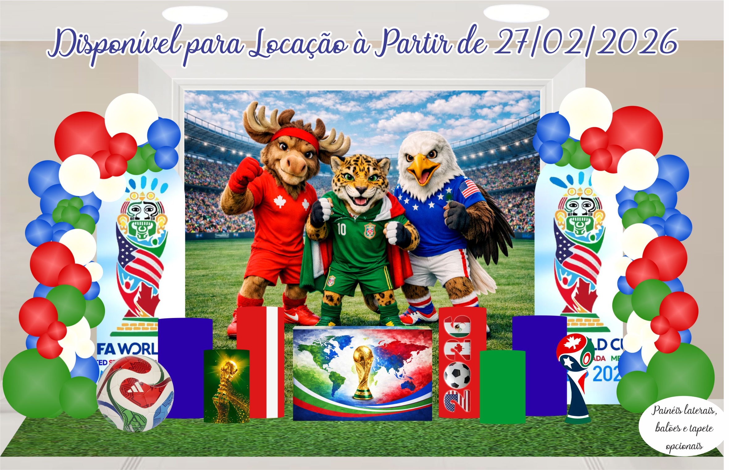 Futebol Copa 2026 - criativa